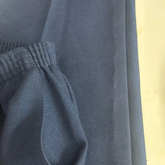 Alfred Dunner Navy Trousers - Picture 3 of 5